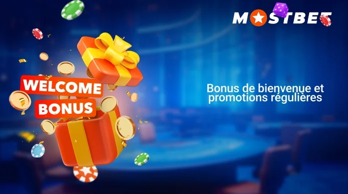 Bonus de bienvenue et promotions régulières